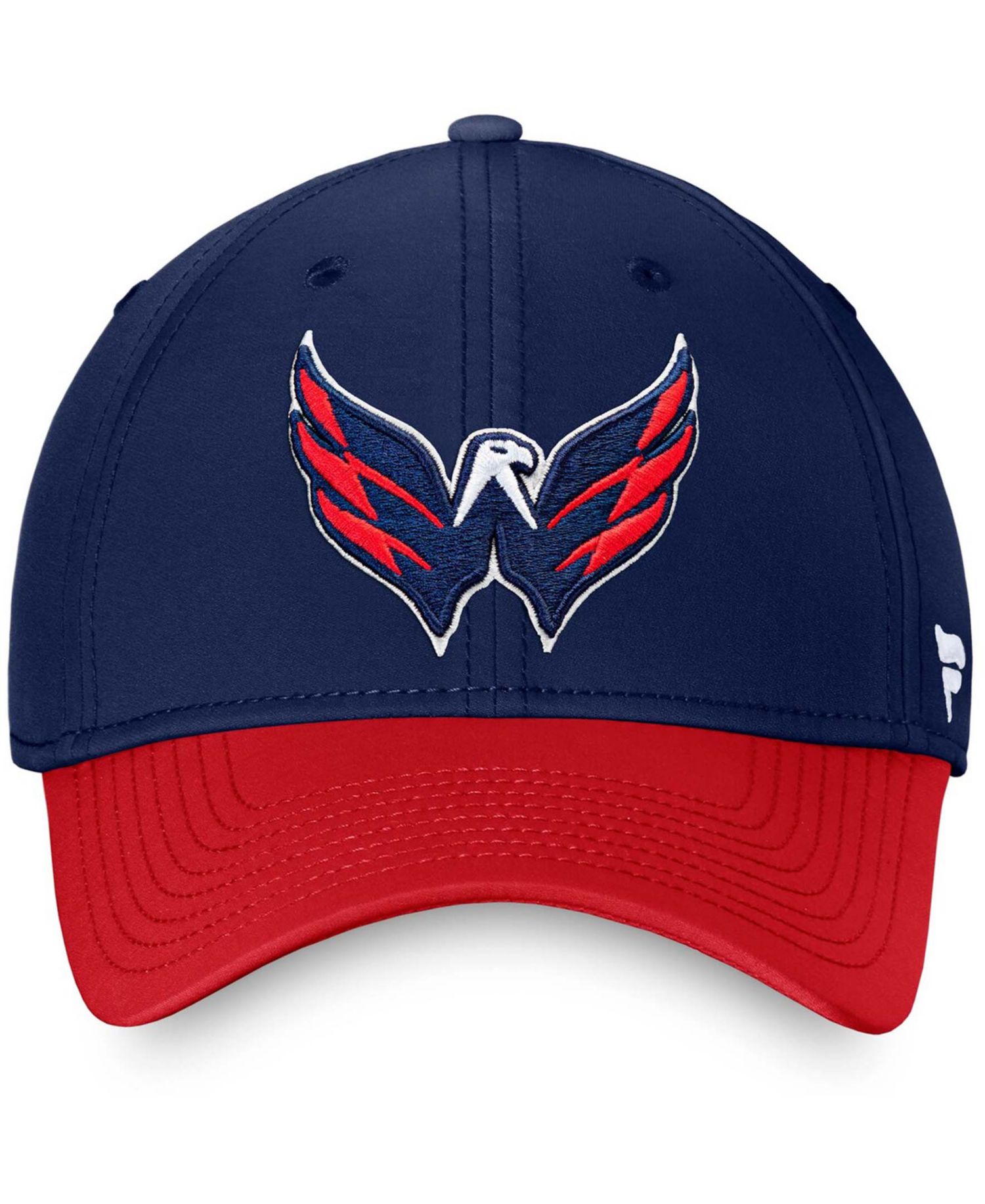 Men's Navy Washington Capitals Core Primary Logo Flex Hat