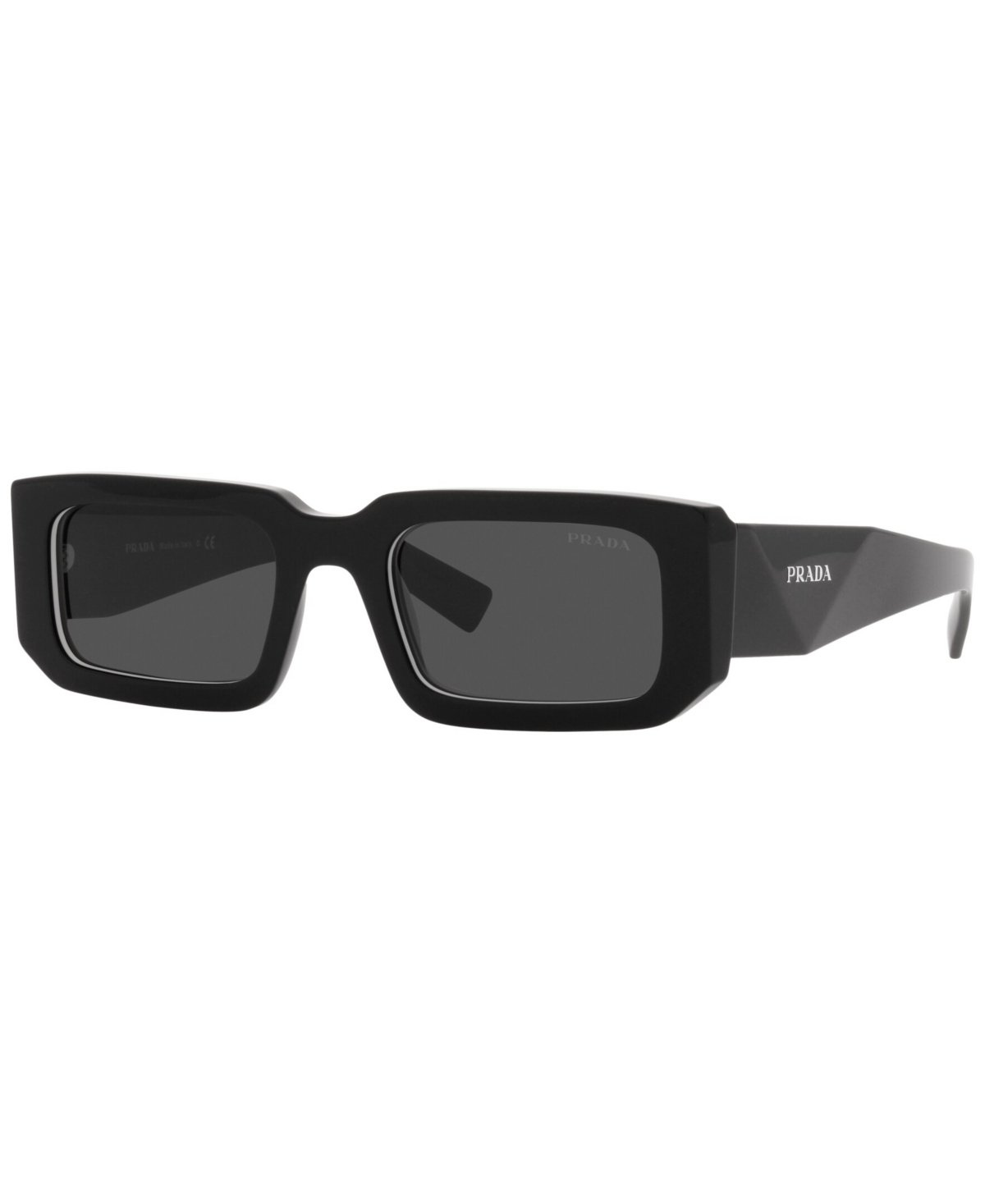 Prada Unisex Sunglasses, Pr 06ys In Black,white
