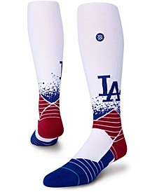 Men's White Los Angeles Dodgers 2021 City Connect Over The Calf Socks
