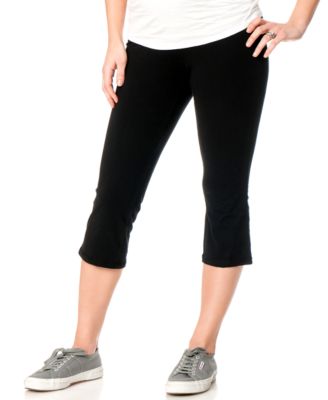 Motherhood Maternity - Cropped Maternity Yoga Pants