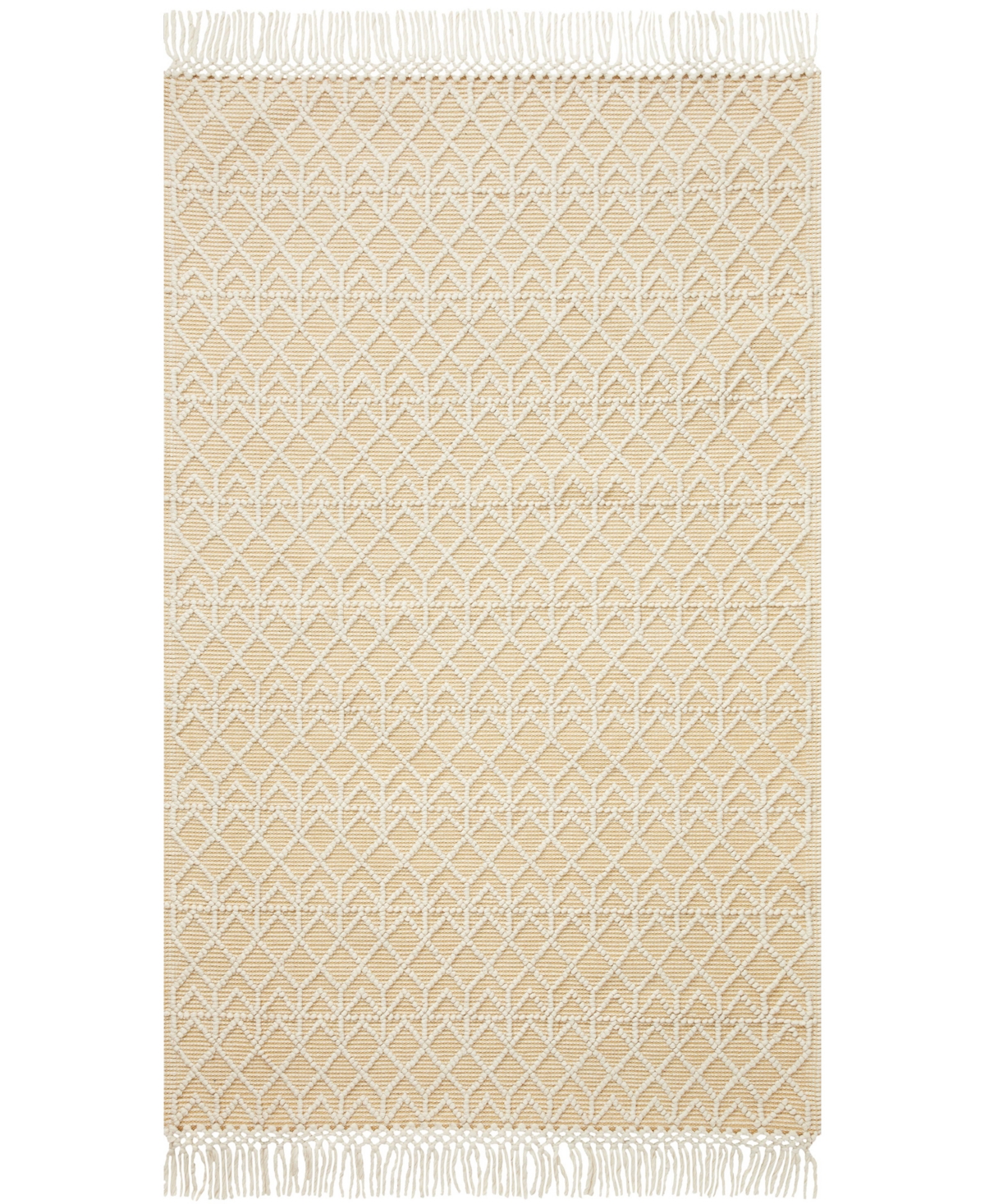 Loloi Ii Noelle Noe-06 8' x 10' Area Rug - Ivory-Gold-Tone