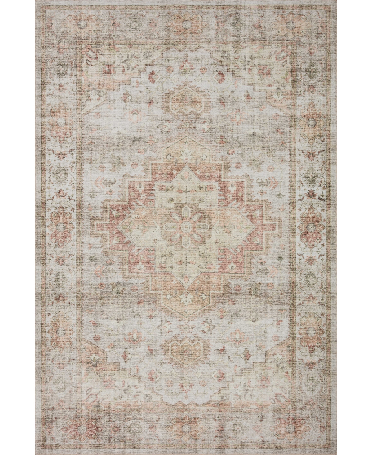 Loloi Ii Heidi Hei-02 8'6in x 11'6in Area Rug - Sage, Multi