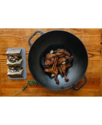 14" Cast Iron Wok