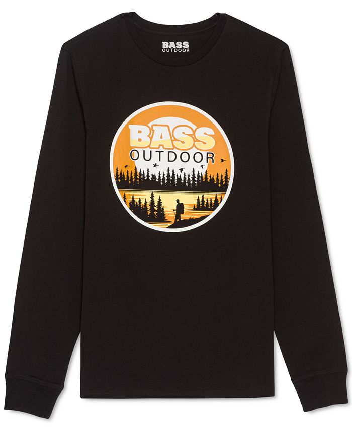 BASS OUTDOOR Men's Golden Graphic LongSleeve TShirt Macy's