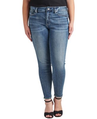 women's silver jeans outlet