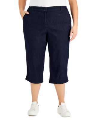 Karen Scott Plus Size Comfort-Waist 
