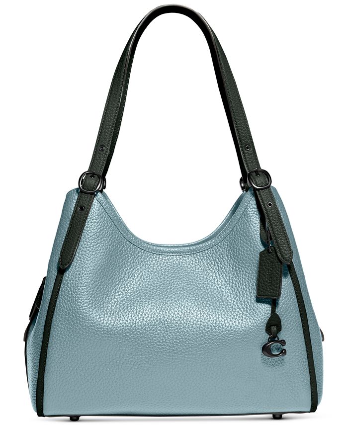 COACH Lori Color Blocked Leather Shoulder Bag & Reviews - Handbags &  Accessories - Macy's