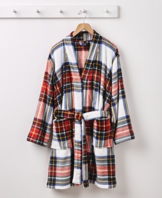 Mistletoe Farms - Plush Flannel Robe - Adult