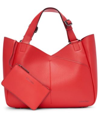 calvin klein zoe tote