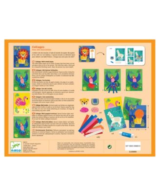 DJECO Animal Loops Collage Kit