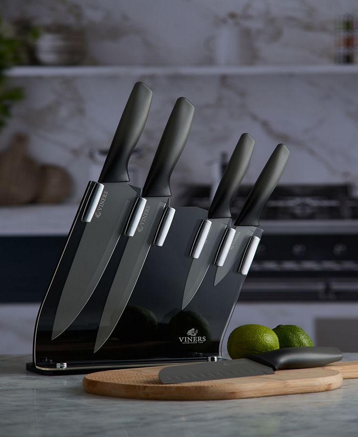 Viners Twilight 6Piece Knife Block Set Macy's
