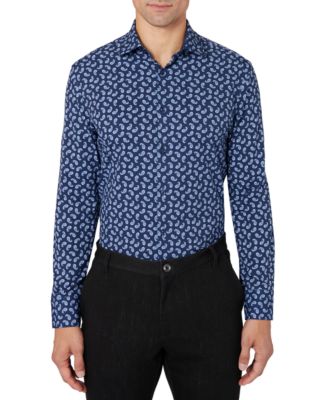ConStruct Men's Slim-Fit Paisley 