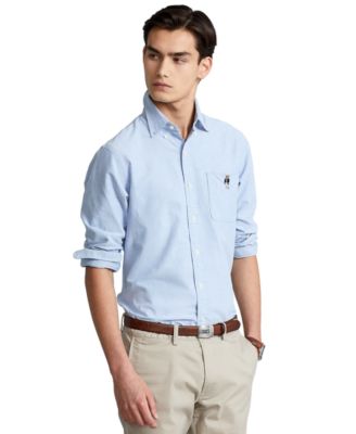 classic fit bear oxford shirt