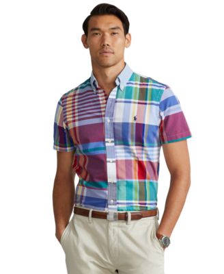 ralph lauren classic fit oxford shirt short sleeve