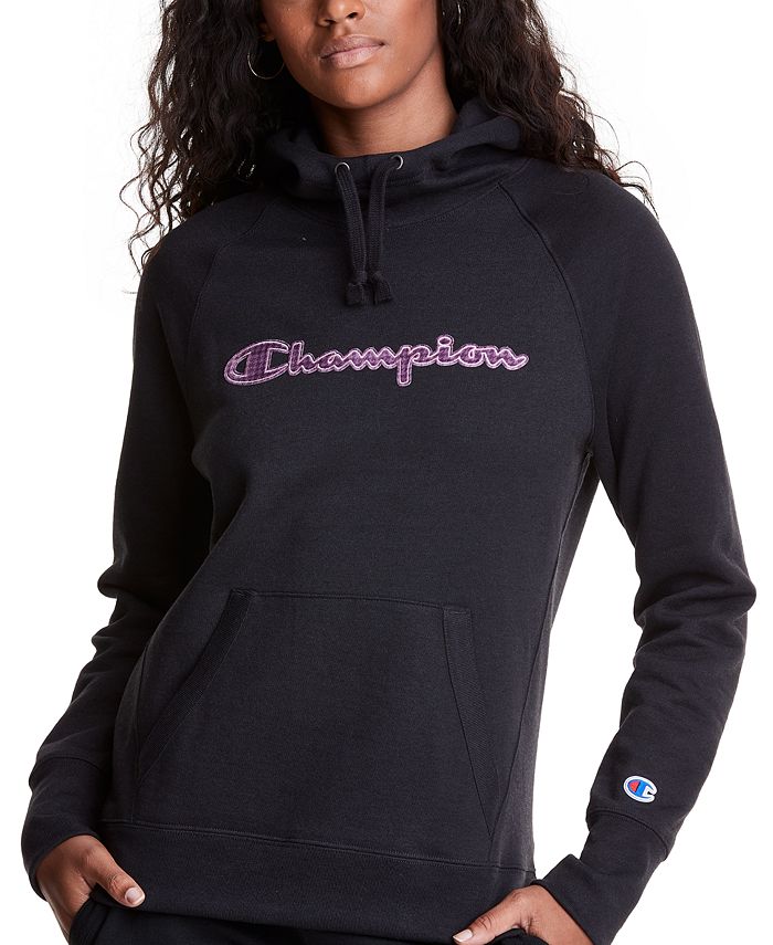 Champion Women s Powerblend Logo Hoodie Macy s