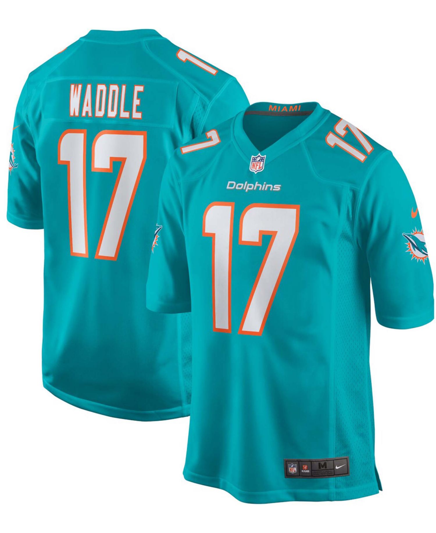 Big Boys and Girls Jaylen Waddle Miami Dolphins 2021 NFL Draft First Round Pick Game Jersey