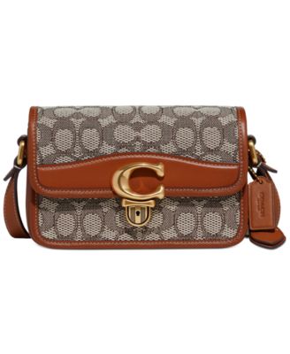 COACH - Studio Signature Jacquard Shoulder Bag 19