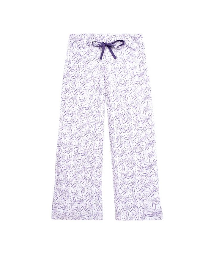 Pajamas for Peace Women's Sweet Lavender Lounge Pant - Macy's
