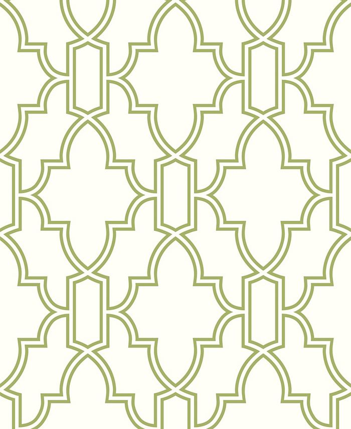 NextWall Tile Trellis Peel and Stick Wallpaper Macy's