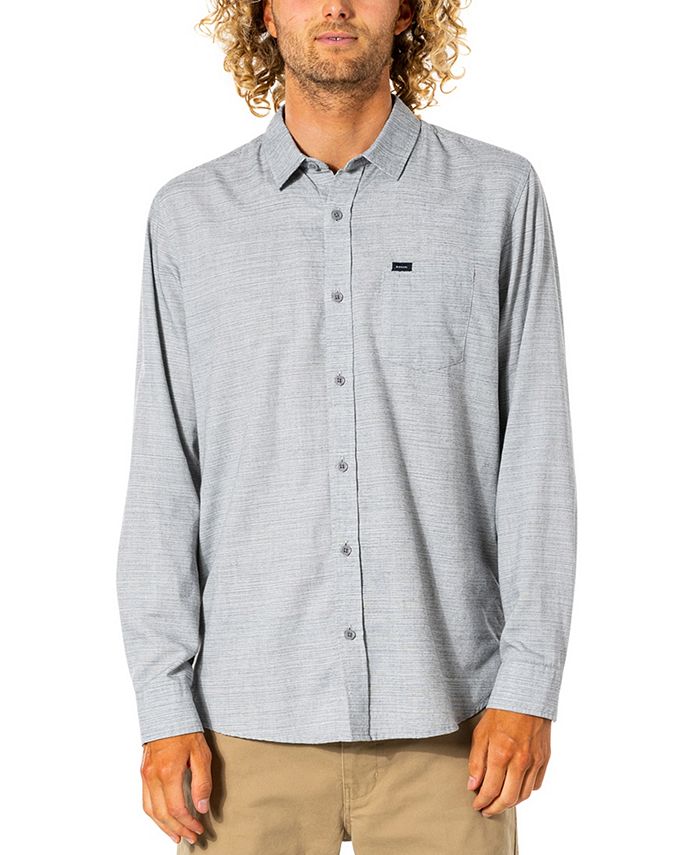 Rip Curl Men's Ourtime Long Sleeve Shirt Macy's