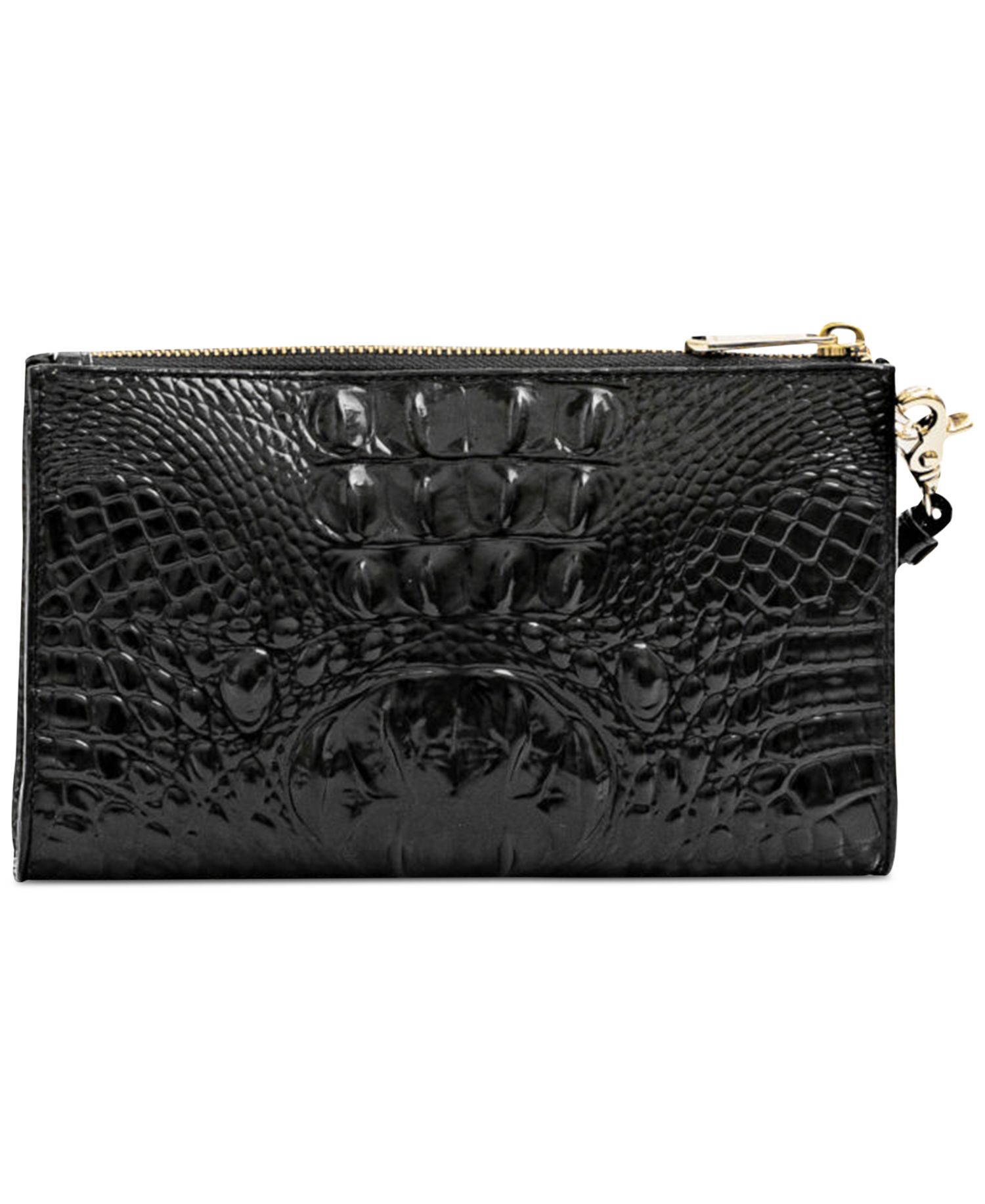 Daisy Leather Melbourne Wristlet