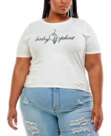 Baby Phat Graphic Tee Womens Tops - Macy's