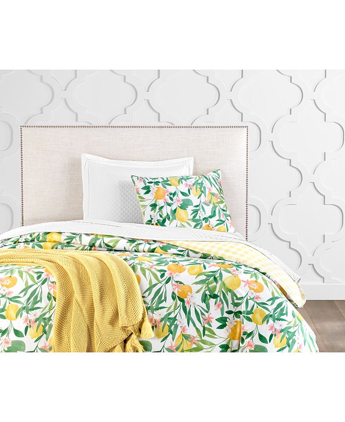 Charter Club Citrus Duvet Cover Sets, Created for Macy's - Macy's