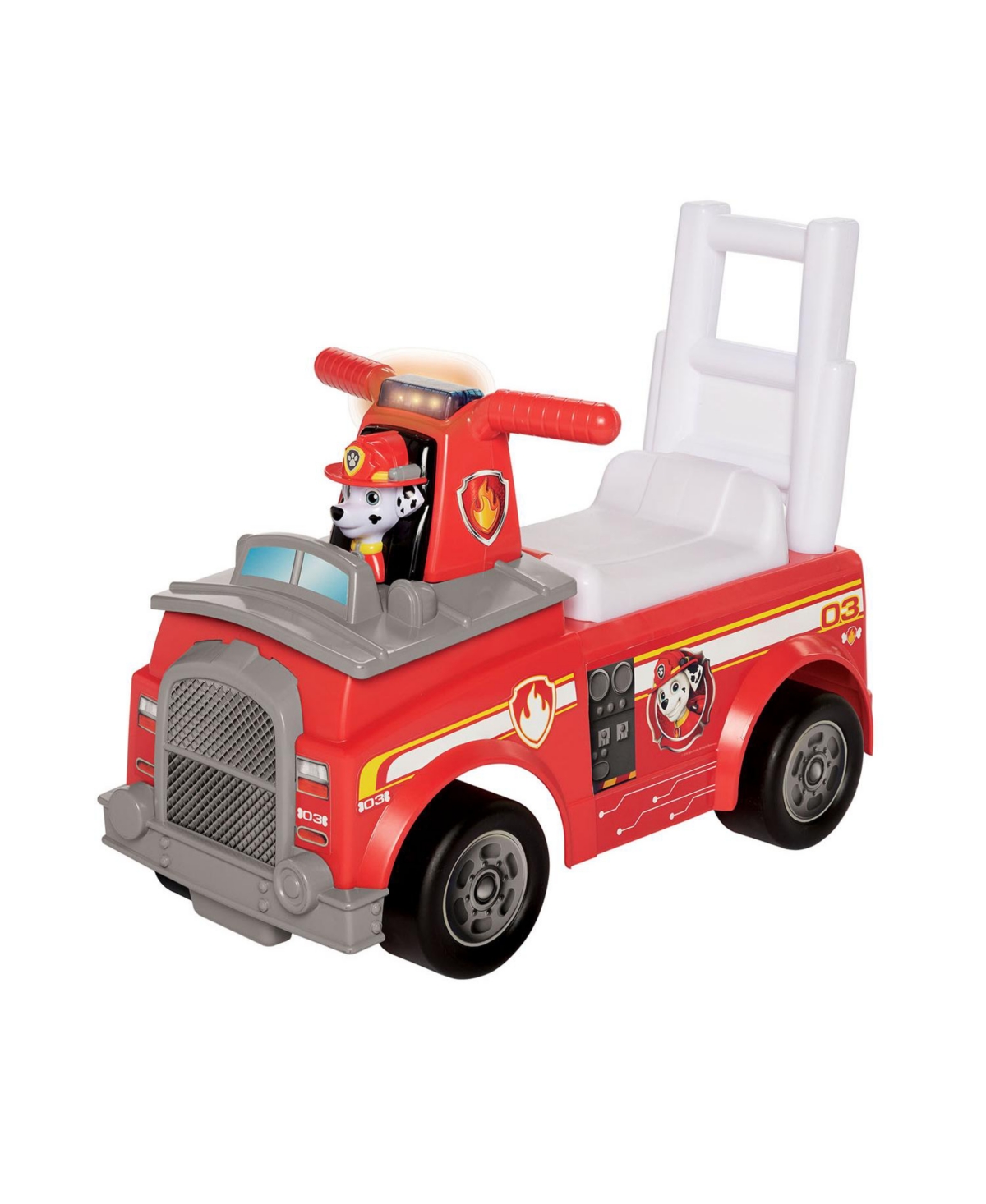Shop Paw Patrol Movie Marshall Fire Truck Ride-on In Multicolor