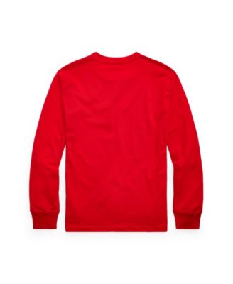 Boys' 8-20 Cotton Jersey Long-Sleeve T-shirt