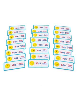 Junior Learning Time Puzzles Educational Learning Set, 72 Pieces - Macy's