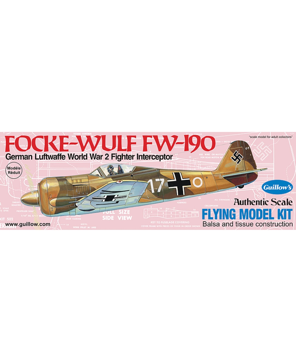 Bendon Kids' Focke-wulf Fw-190 Model Kit In Multi