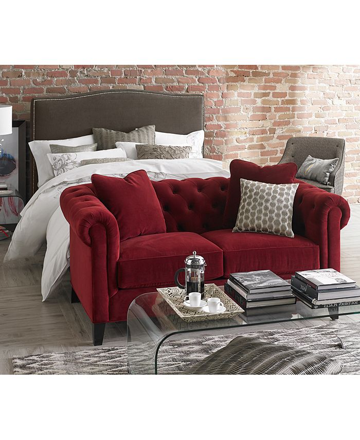 Furniture Cory Upholstered King Bed Macy's