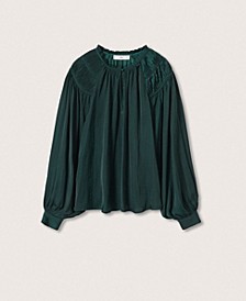 Women's Puffed Sleeves Blouse