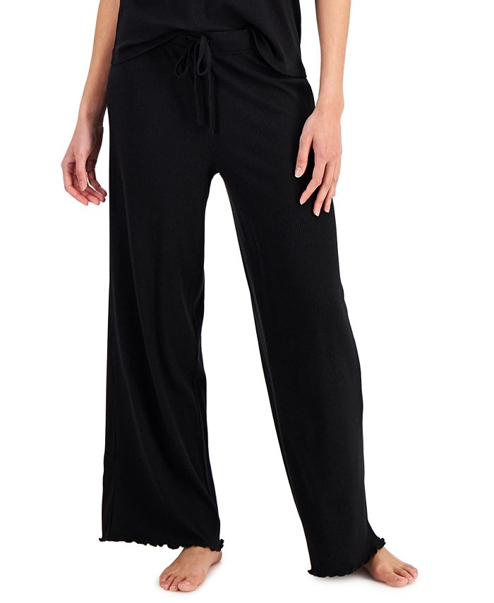 Jenni Wide-Leg Pajama Pants, Created for Macy's - Macy's