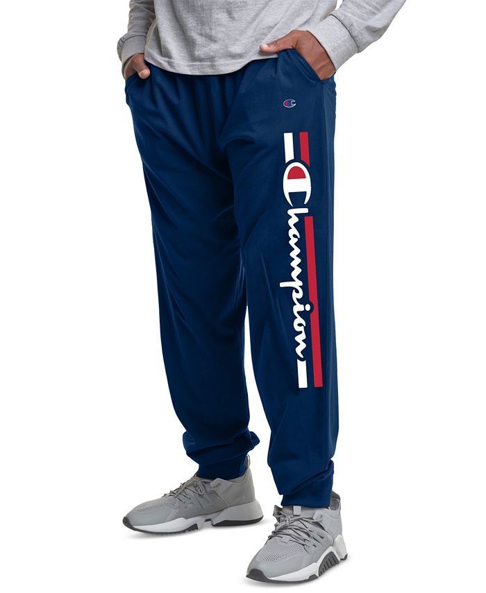 Champion fleece on sale logo jogger pants