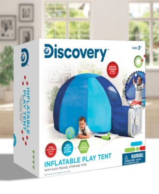 CLOSEOUT! Inflatable Play Tent, w/ Easy Travel Storage Tote