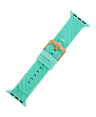 Teal Textured Silicone Band designed for Apple Watch&reg; 42mm (Series 10) & 38/40/41mm 
