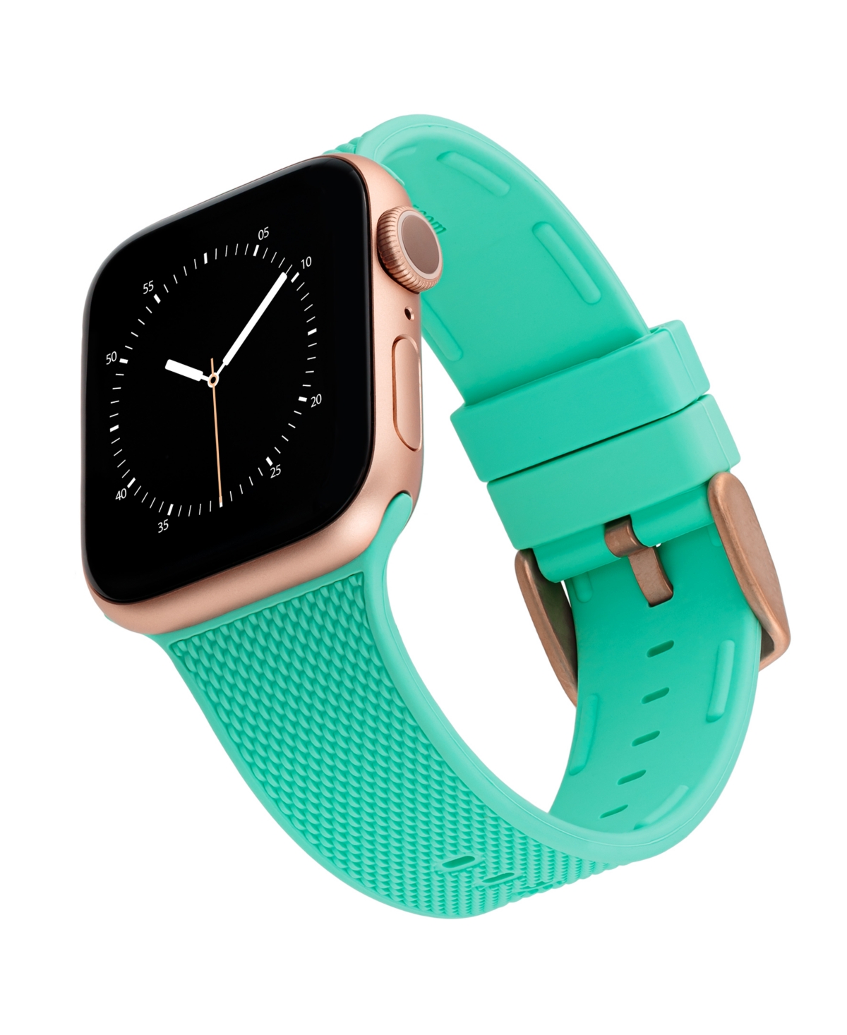 WITHit Teal Woven Silicone Band Compatible with 42/44/45/Ultra 49mm Apple Watch