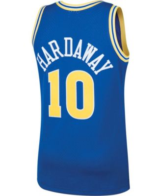Men's Tim Hardaway Royal Golden State Warriors 1990 Hardwood Classics Swingman Player Jersey