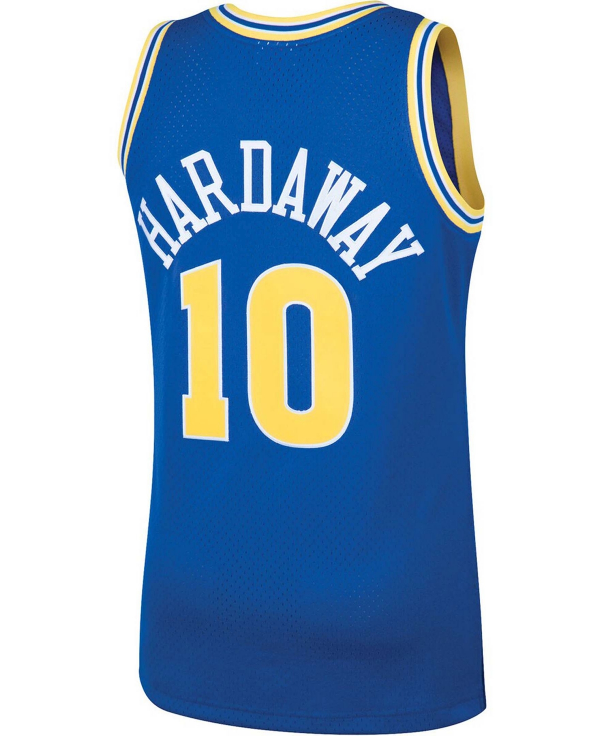 Men's Tim HardawayGolden State Warriors 1990 Hardwood Classics Swingman Player Jersey - Royal