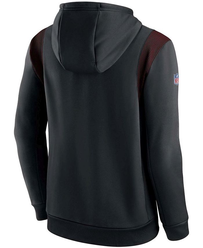 Nike Men's Black San Francisco 49Ers Sideline Logo Performance Pullover ...