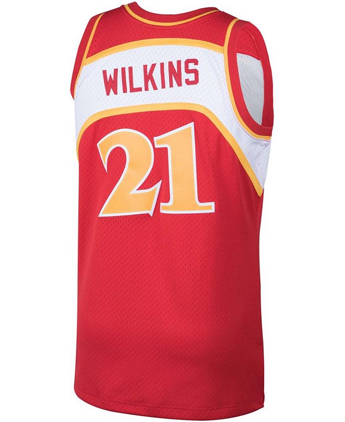 Maillot Swingman Dominique Wilkins Atlanta Hawks 1986-87, Mitchell & Ness, Taille S, Homme