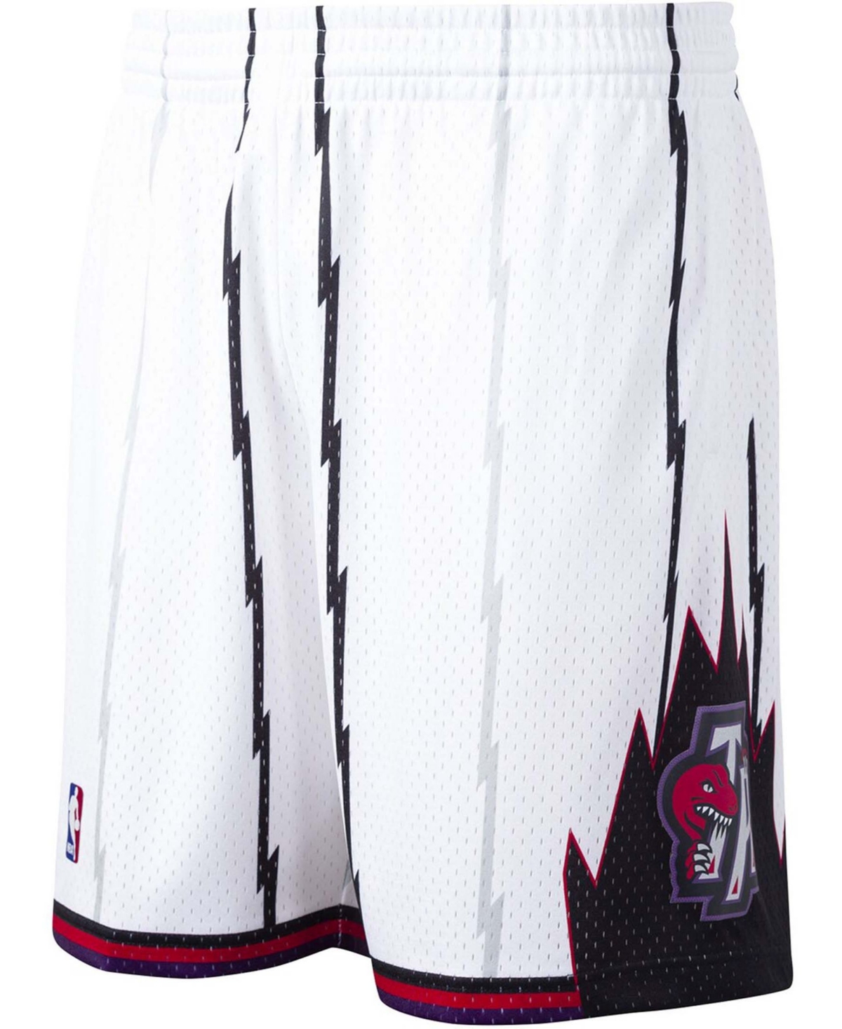 Men'sToronto Raptors Hardwood Classics Swingman Shorts - White