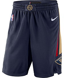 Men's Navy 2019,20 New Orleans Pelicans Icon Edition Swingman Shorts