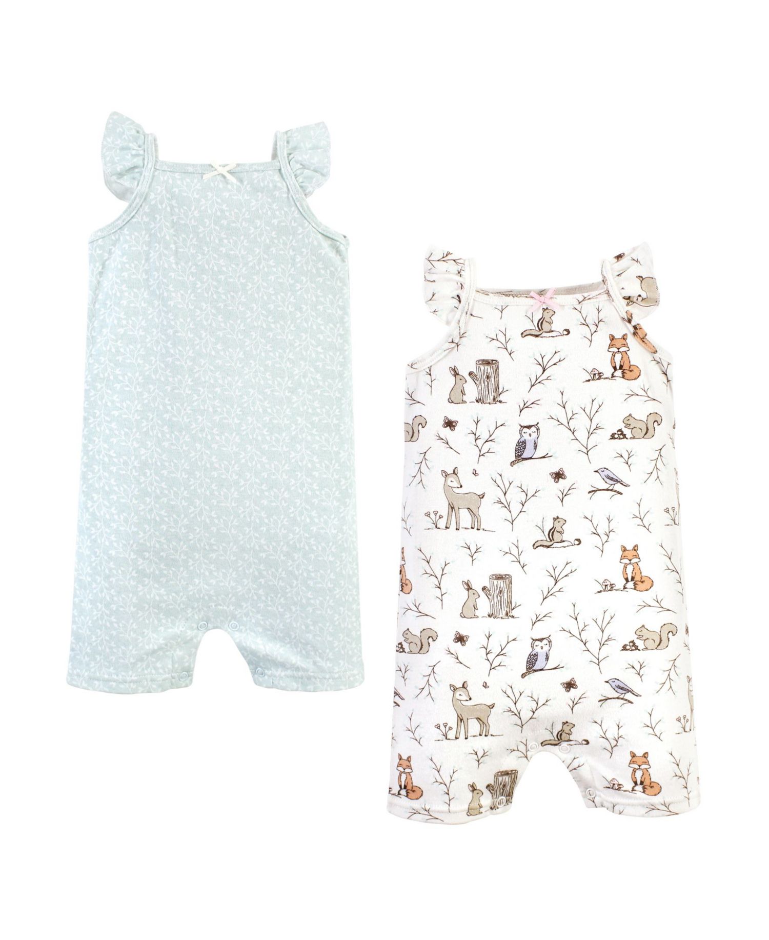 Baby Girls Hudson 2Pk Rompers