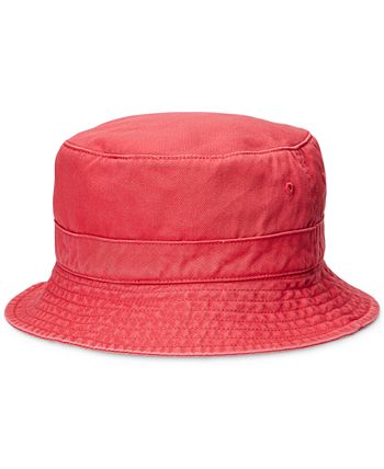 Polo Ralph Lauren Men's Cotton Chino Bucket Hat - Macy's