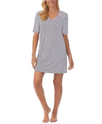 Elbow-Length Moisture Wicking Sleep T-Shirt