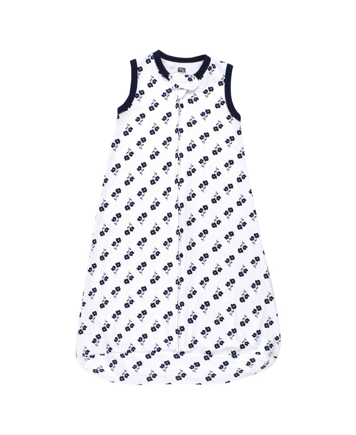 Hudson Baby Baby Girls Interlock Cotton Sleeveless Sleeping Bag,- Wildflower