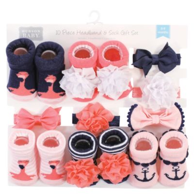 10Pc Headband and Socks Set