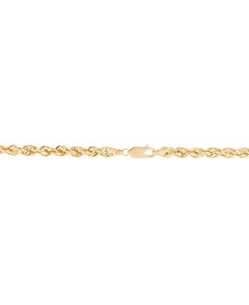 Macy's - Rope Link 22" Chain Necklace in 10k Gold